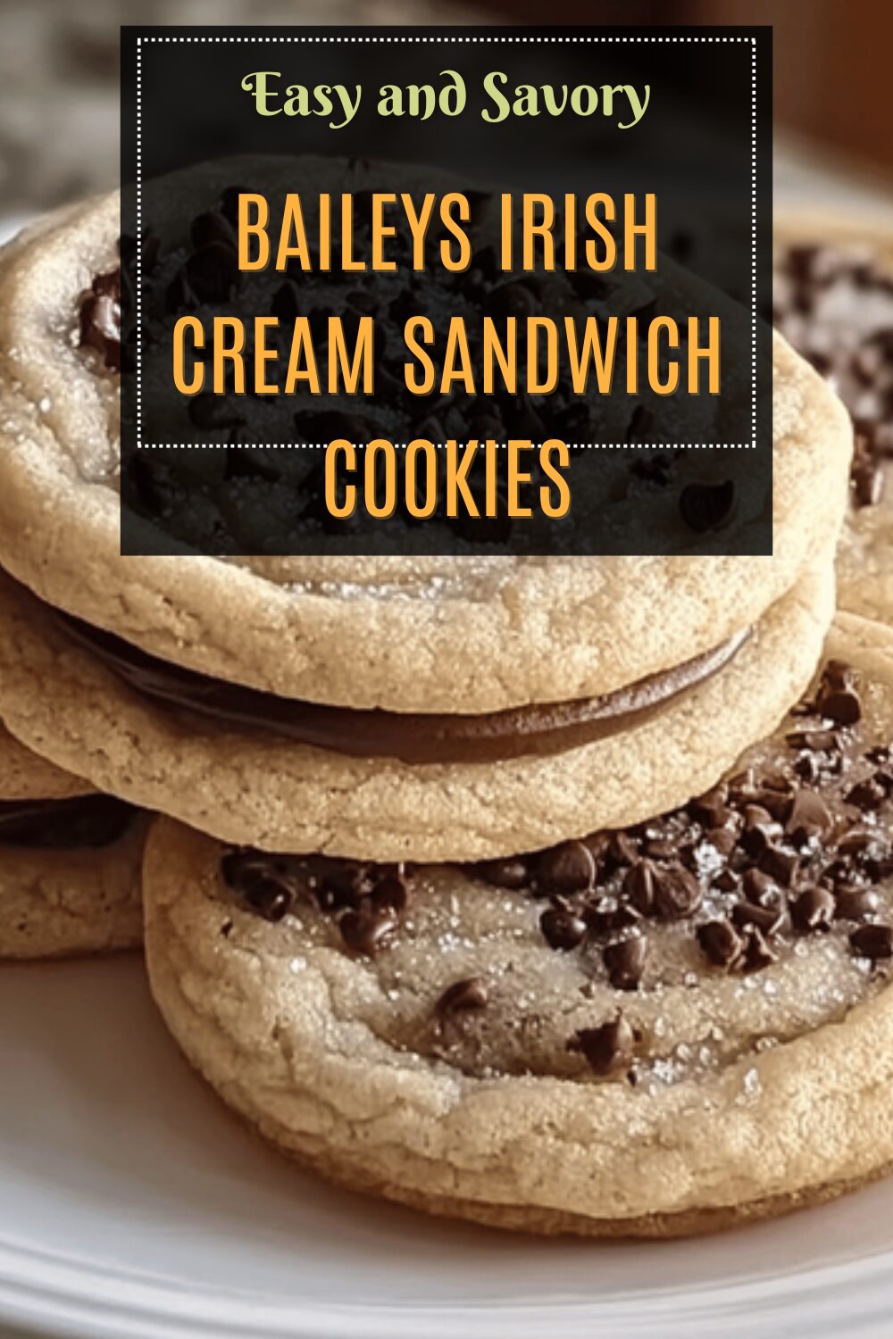 Baileys Irish Cream Sandwich Cookies