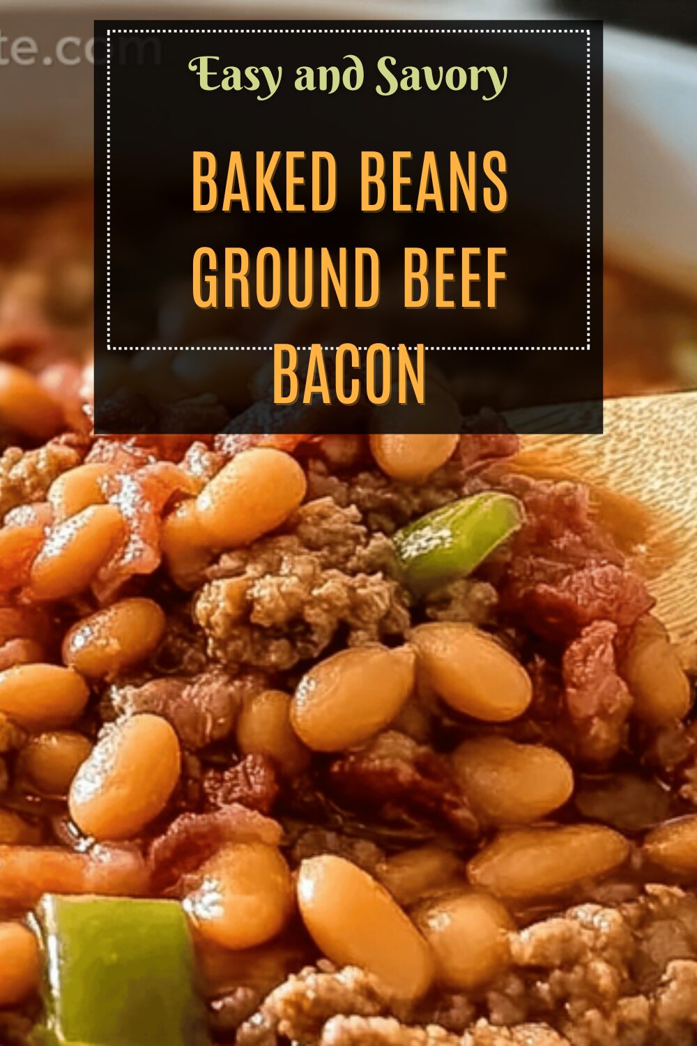 Baked Beans Ground Beef Bacon