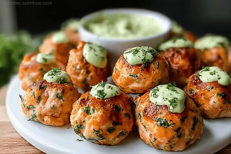 Baked Salmon Meatballs 60.Png