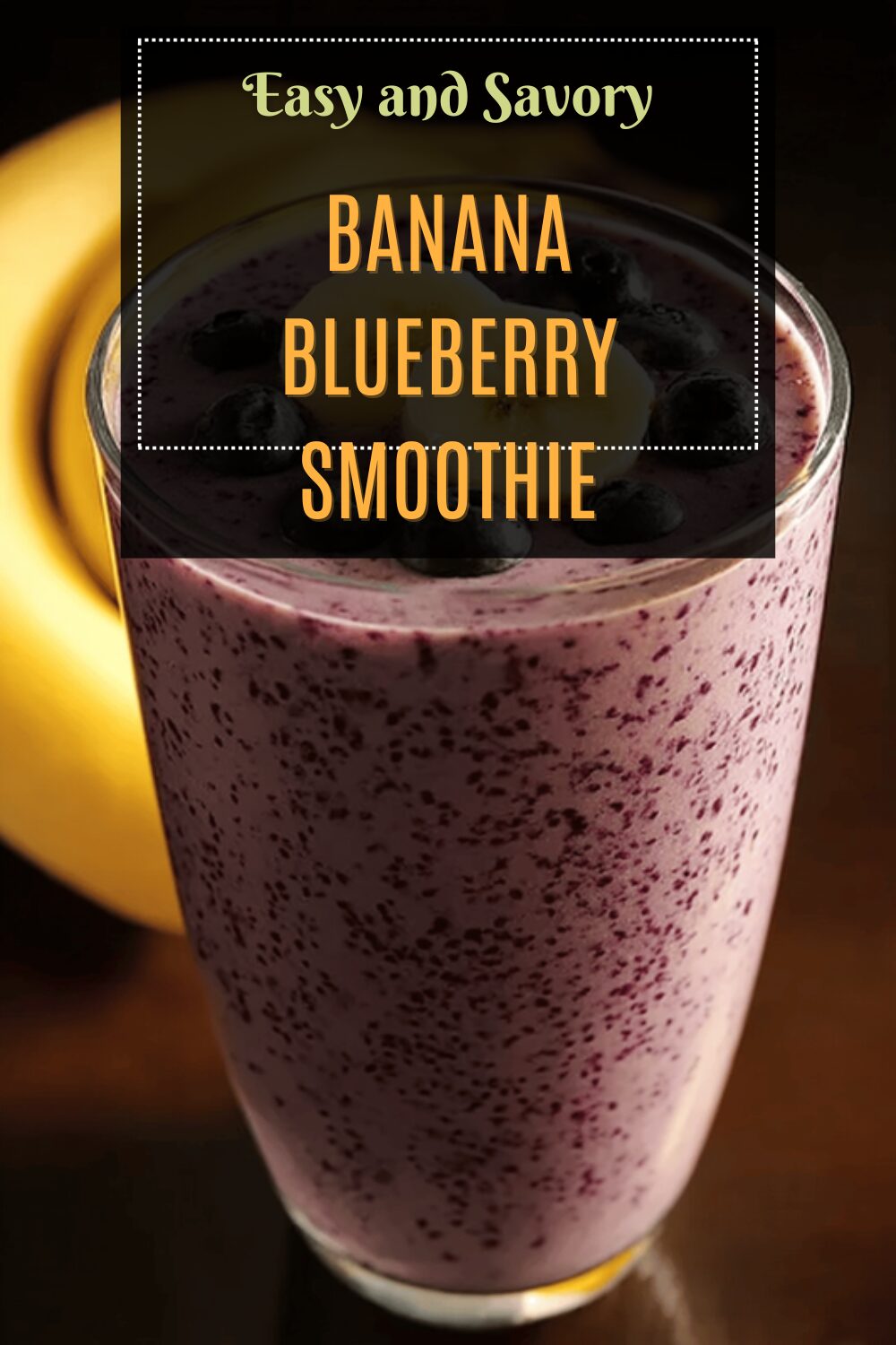 Banana Blueberry Smoothie