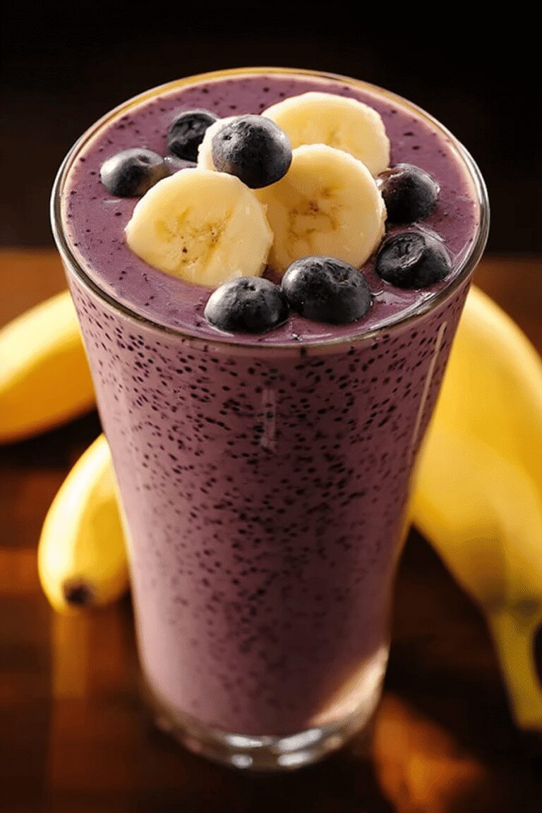 Banana Blueberry Smoothie 30.Png