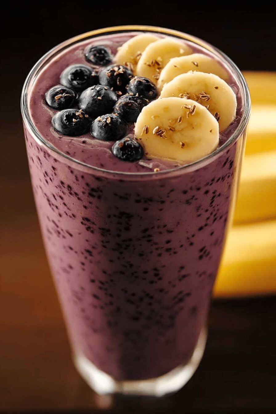 Banana Blueberry Smoothie