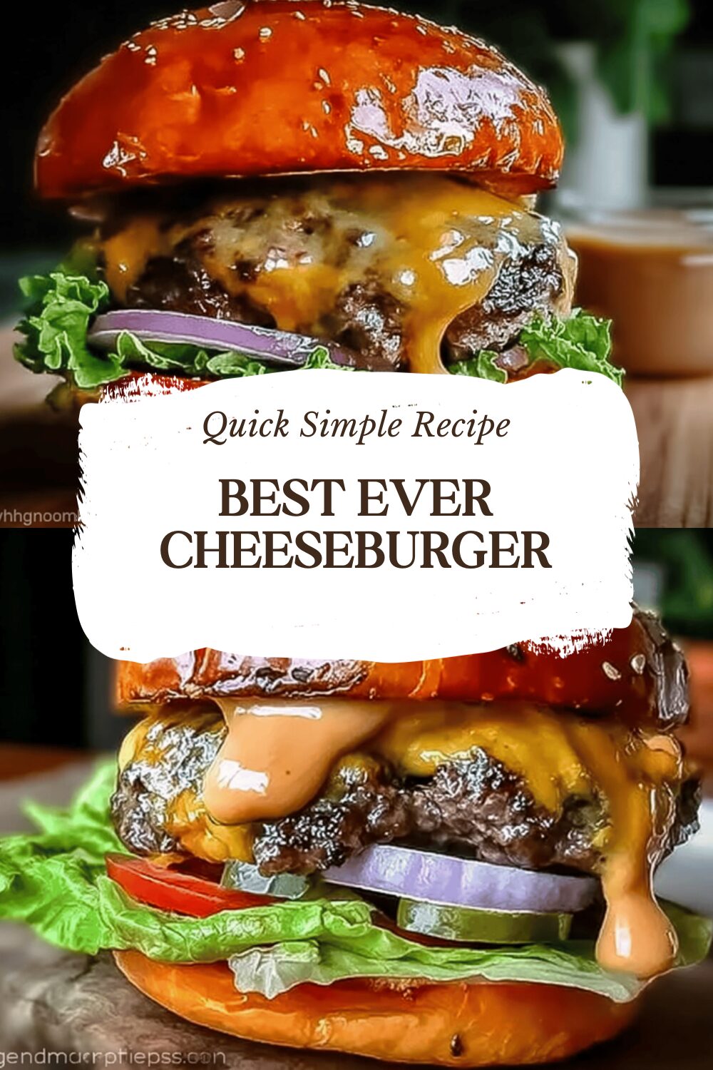 Best Ever Cheeseburger