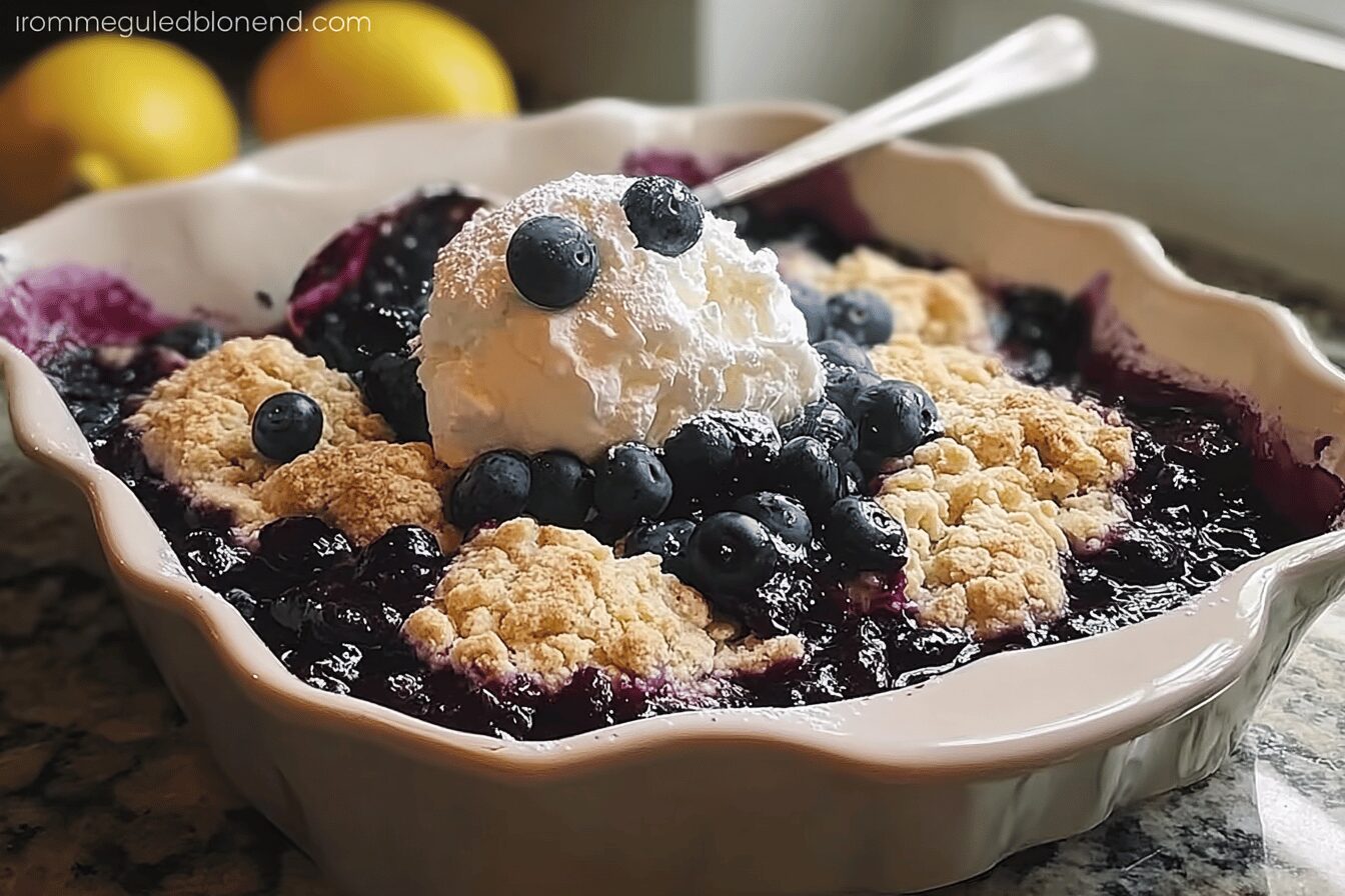 Blueberry Cobbler
