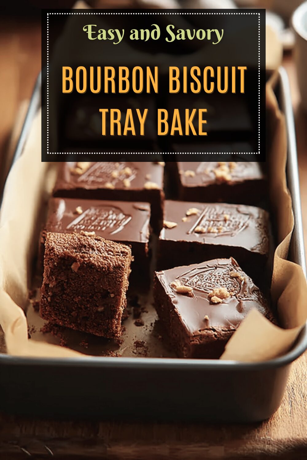 Bourbon Biscuit Tray Bake