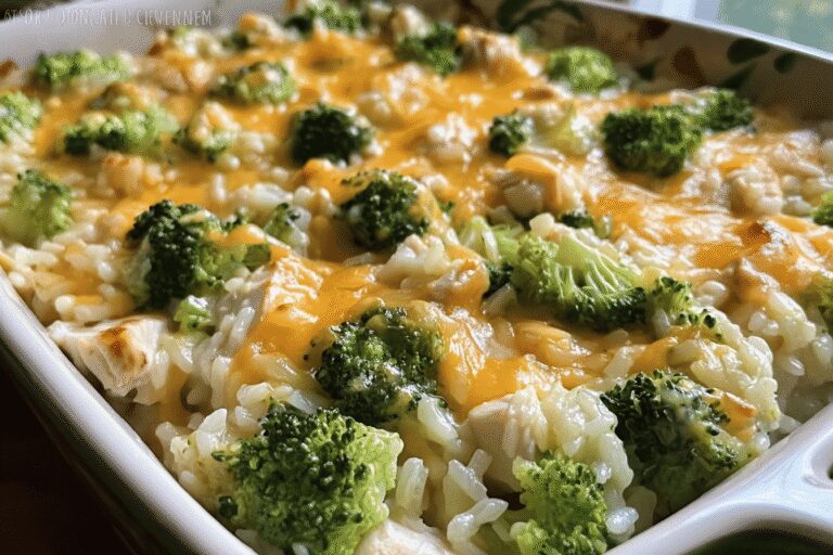 Broccoli Rice Cheese Chicken Casserole 87.Png