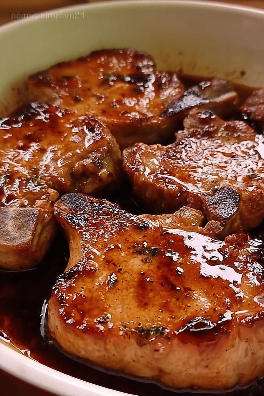 Brown Sugar Pork Chops