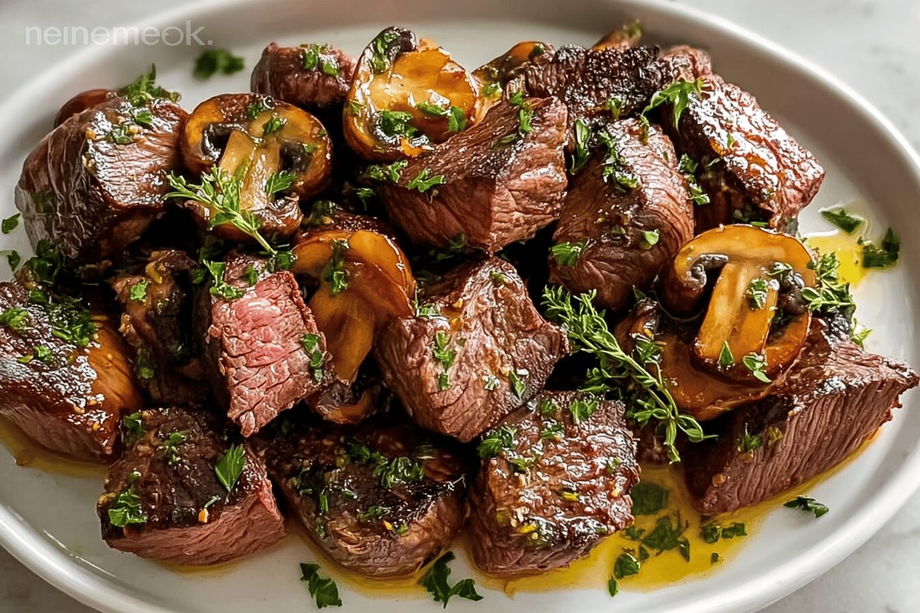 Cajun Butter Steak Bites
