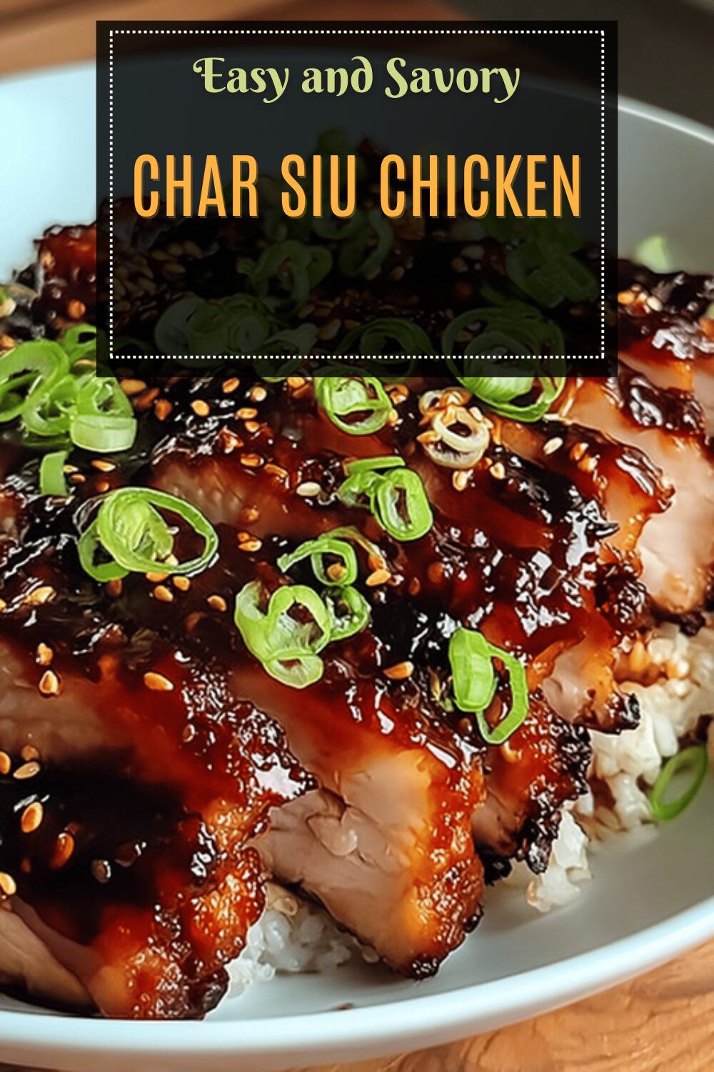 Char Siu Chicken