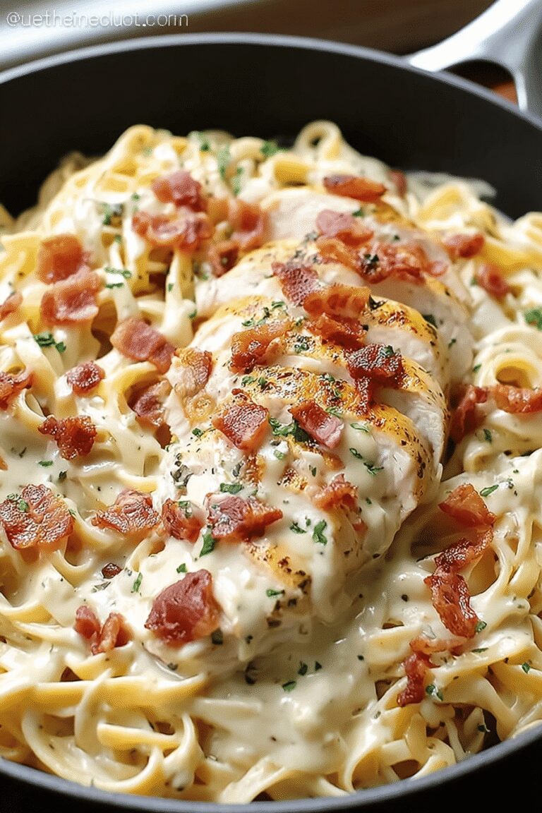 Cheddar Bacon Ranch Chicken Alfredo Pasta 57.Png