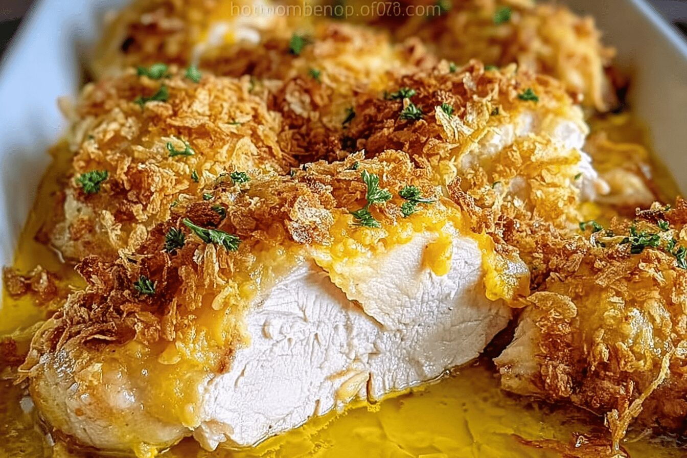 Cheddar Baked Chicken