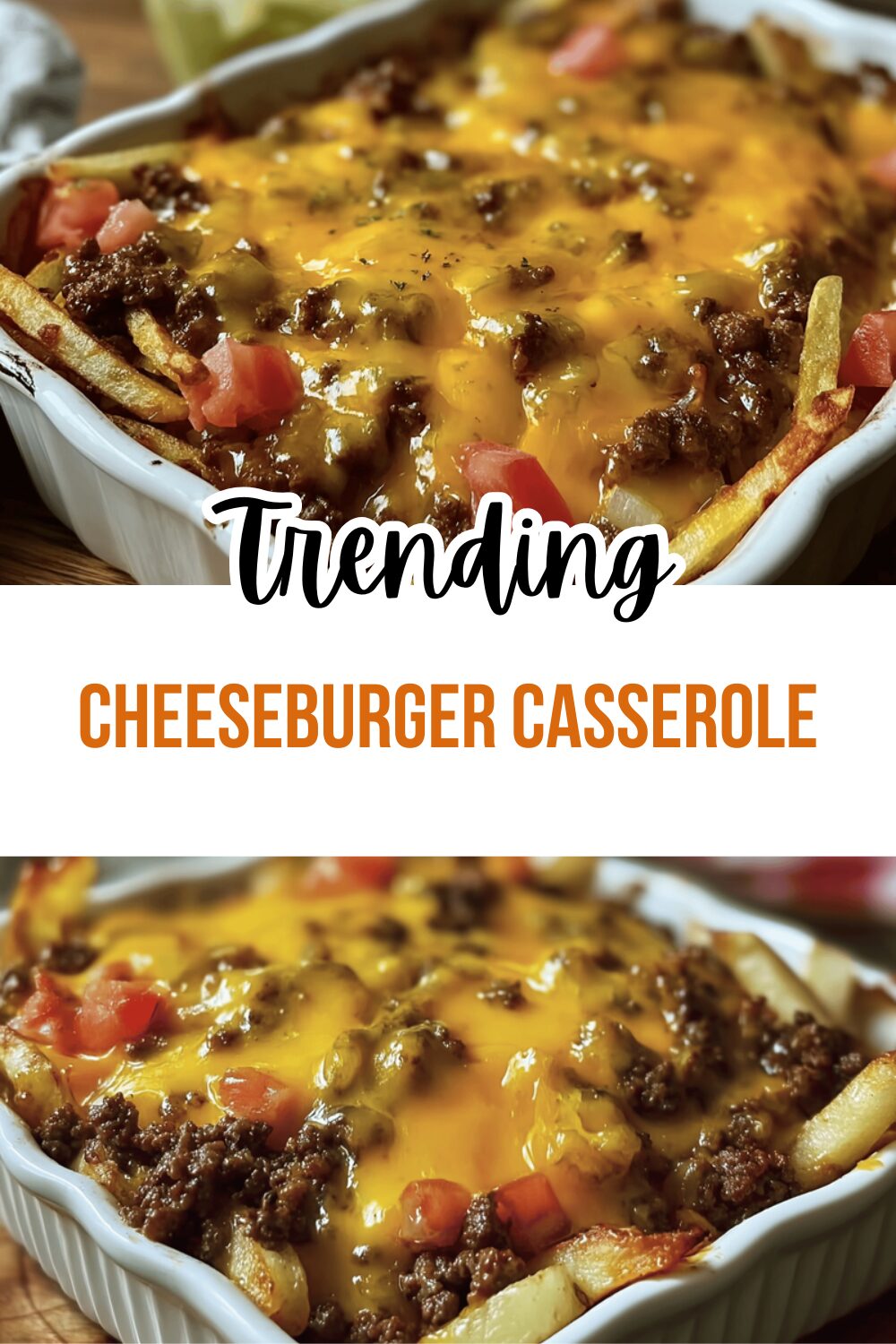 Cheeseburger Casserole