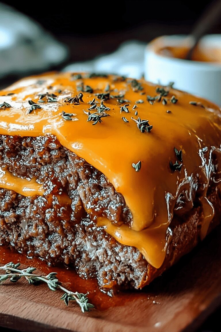 Cheeseburger Meatloaf Cheddar Roll 22.Png