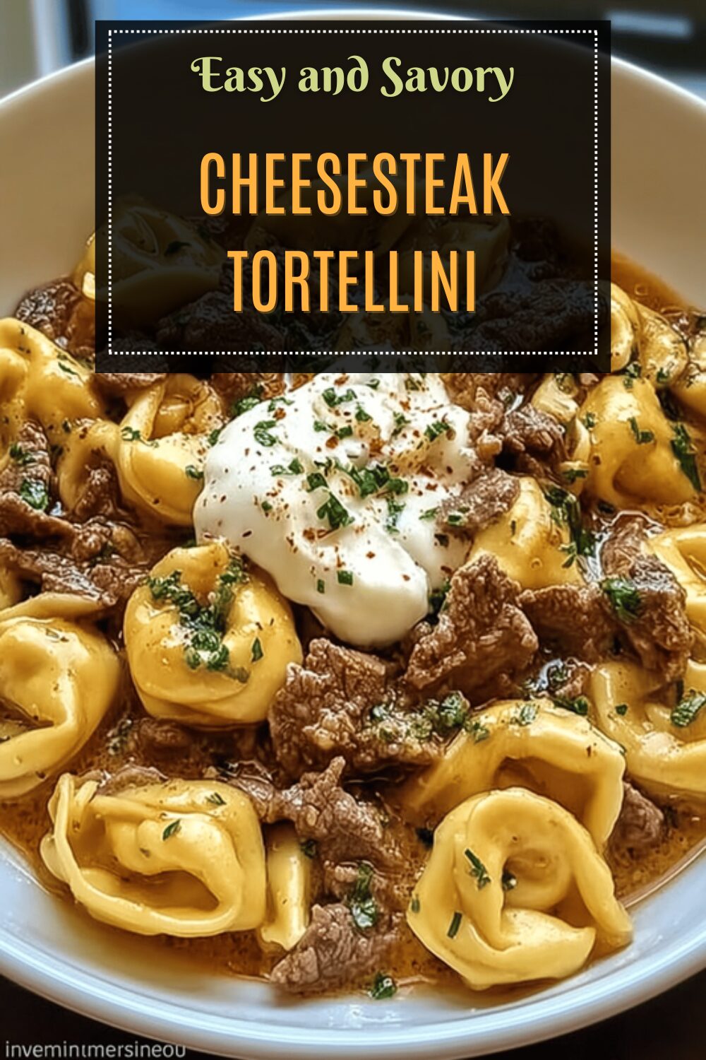 Cheesesteak Tortellini