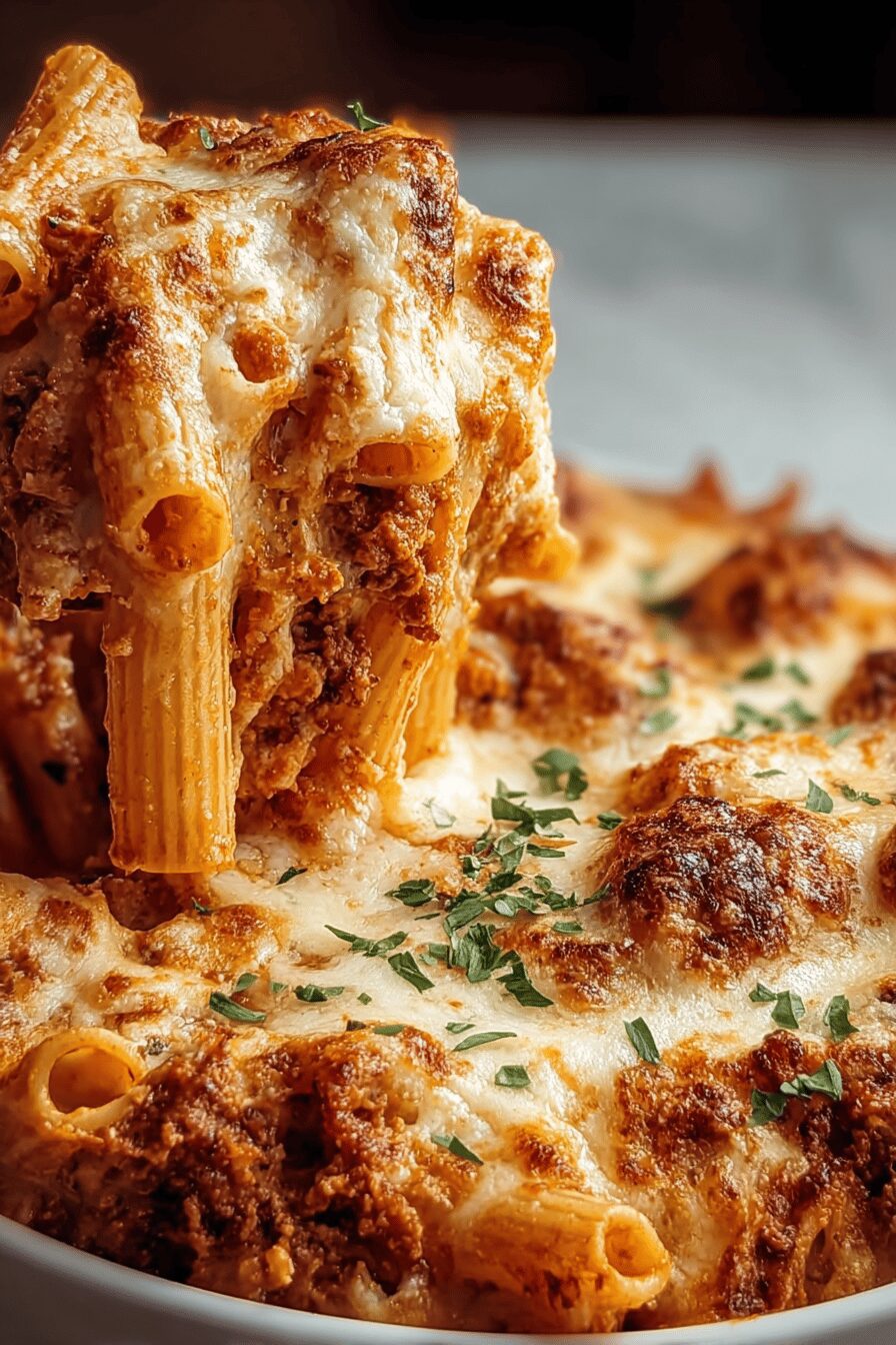 Cheesy Baked Ziti