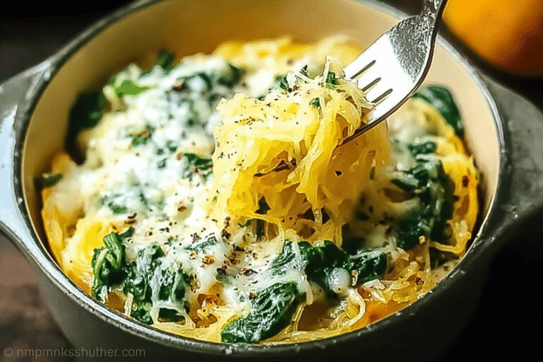 Cheesy Garlic Parmesan Spinach Spaghetti Squash 52.Png