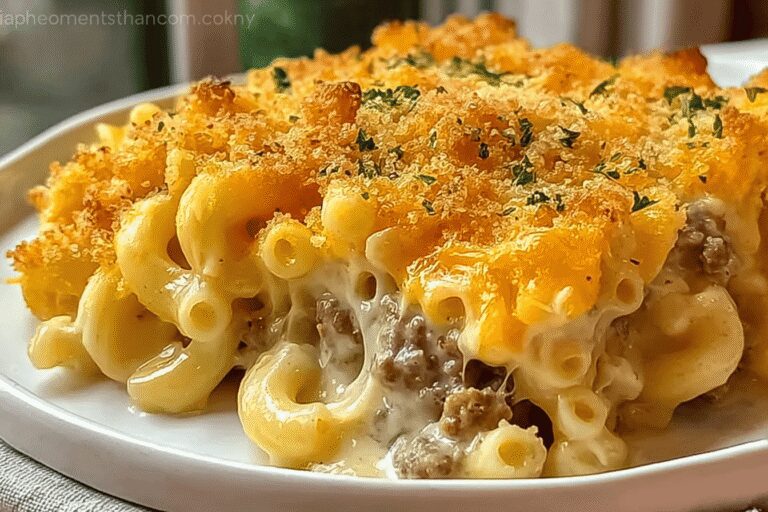 Cheesy Macaroni Hamburger Casserole 84.Png