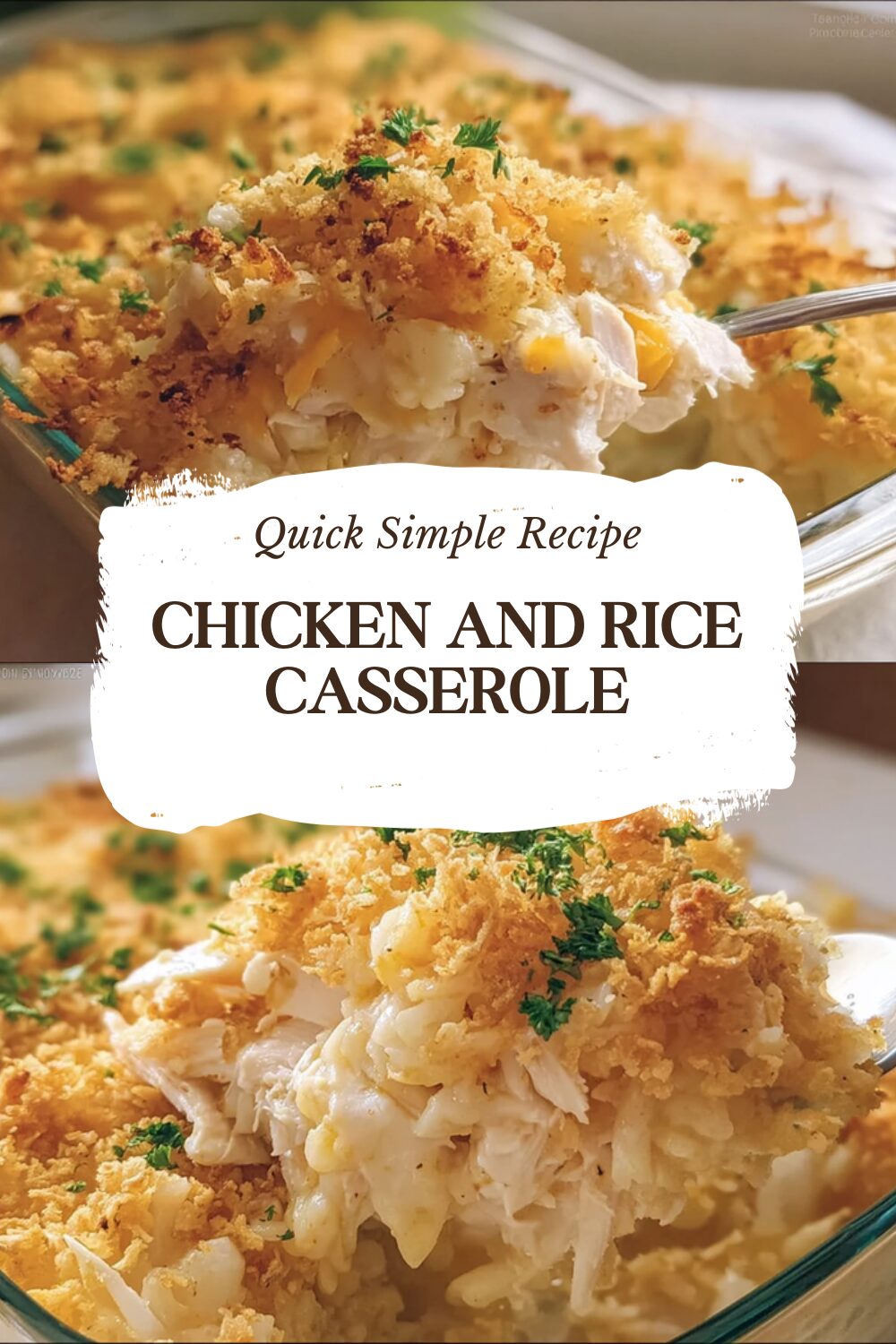 Chicken And Rice Casserole