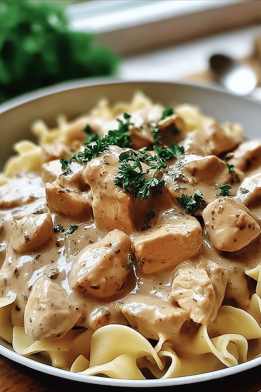 Chicken Stroganoff
