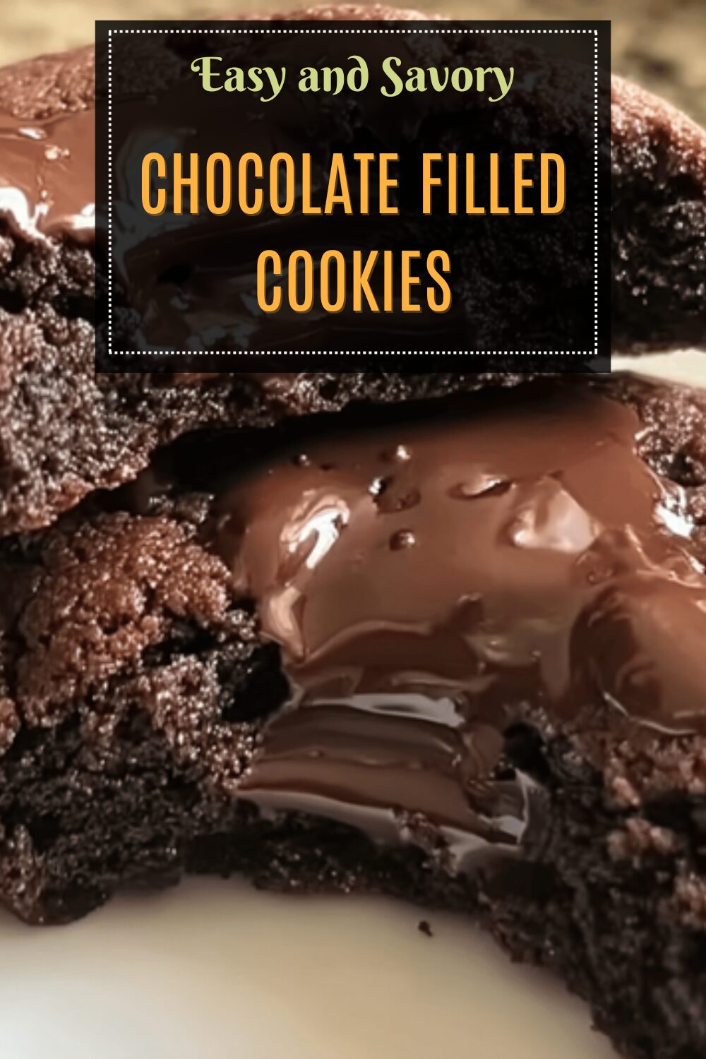Chocolate Filled Cookies