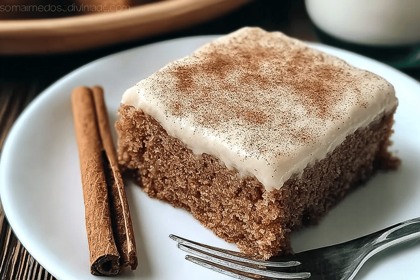 Cinnamon Depression Cake