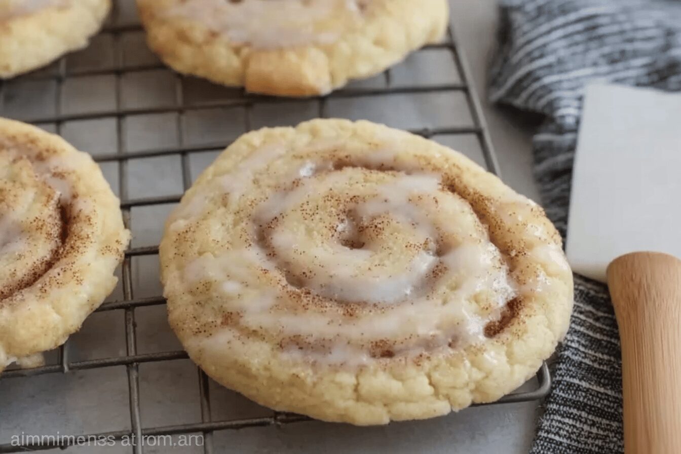 Cinnamon Roll Sugar Cookies