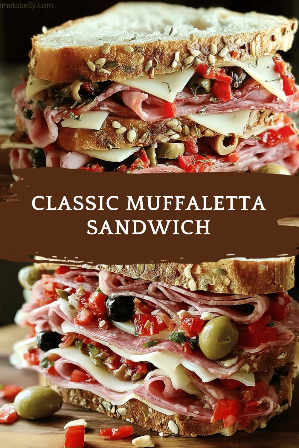 Classic Muffaletta Sandwich