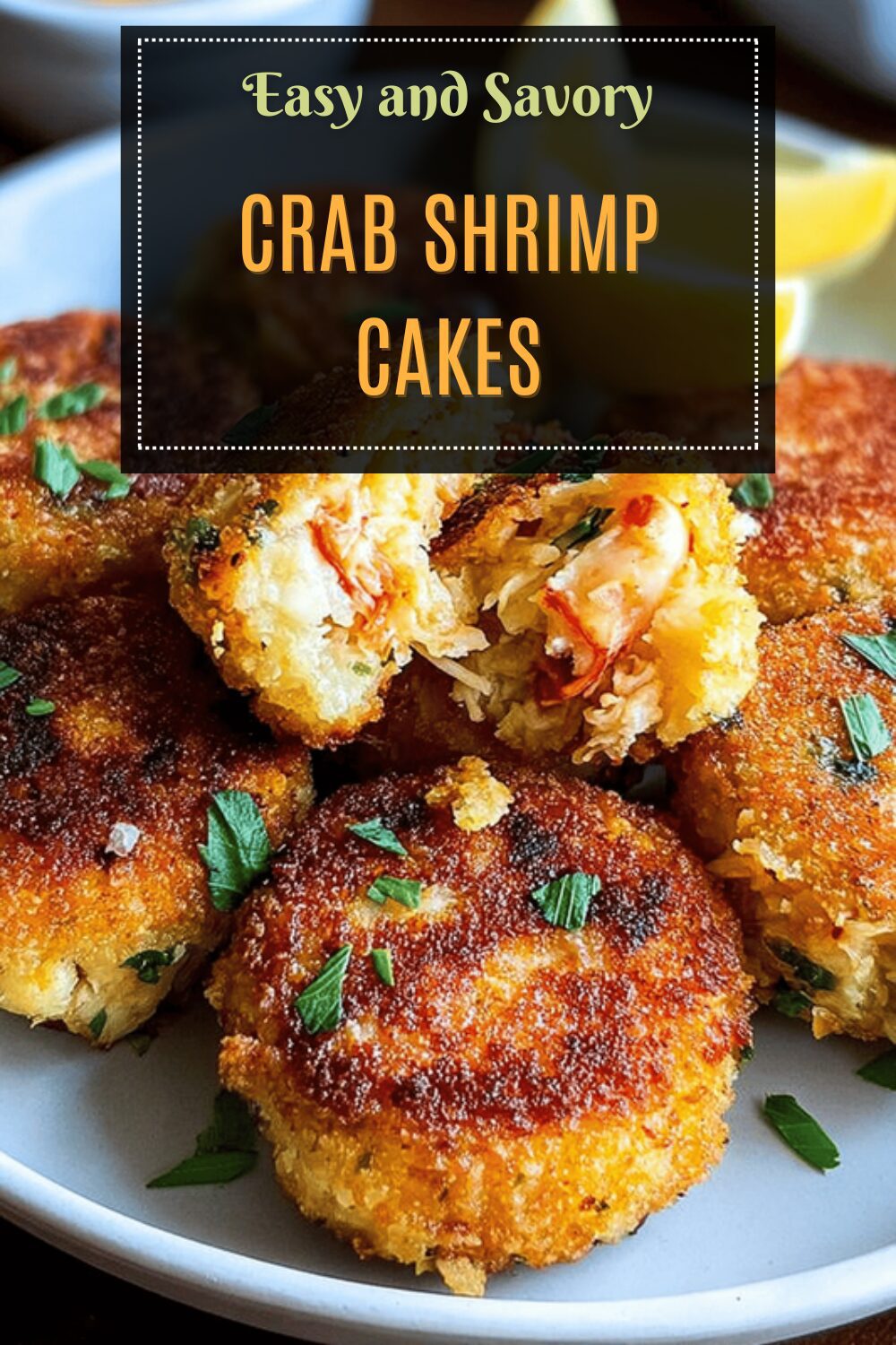 Crab Shrimp Cakes