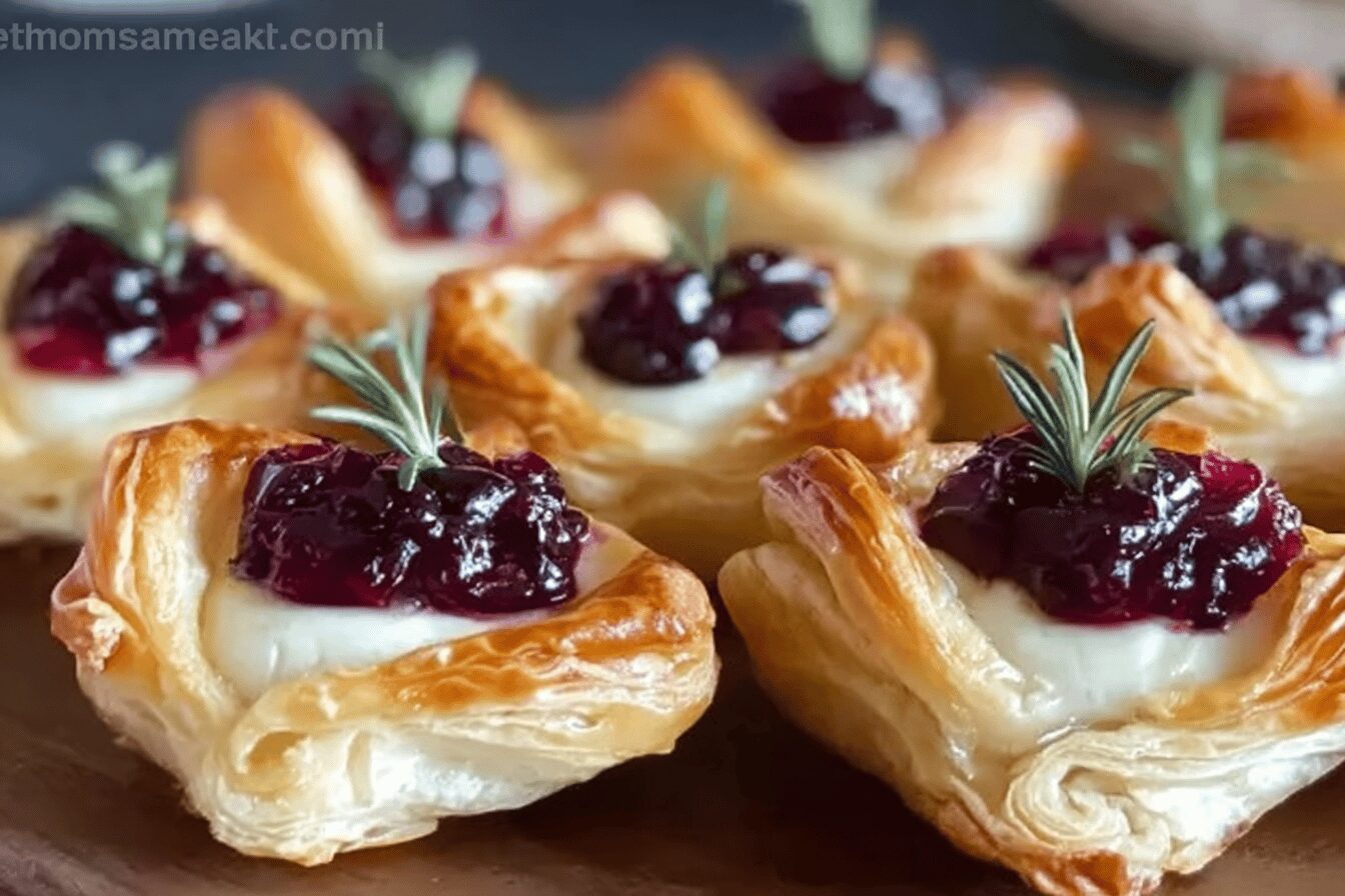 Cranberry Brie Bites