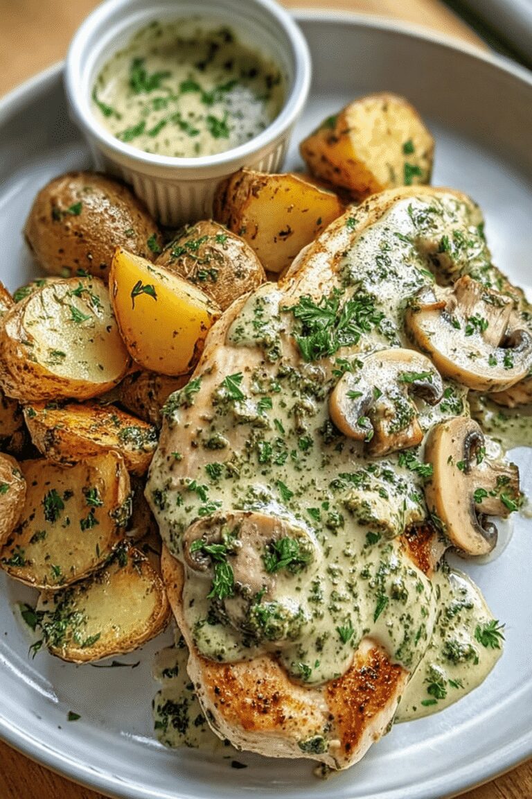 Creamy Pesto Chicken Dinner 15.Png