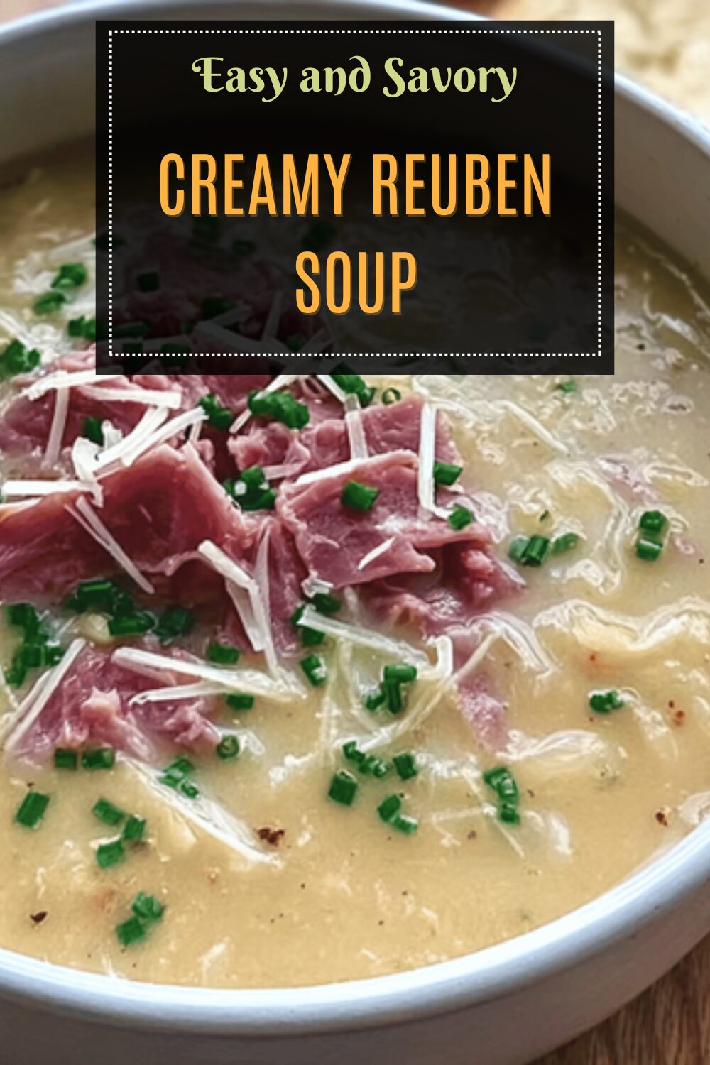 Creamy Reuben Soup
