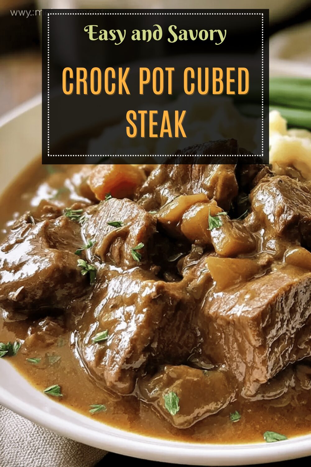 Crock Pot Cubed Steak