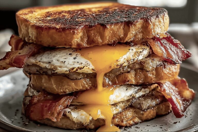 French Toast Breakfast Sandwich 24.Png