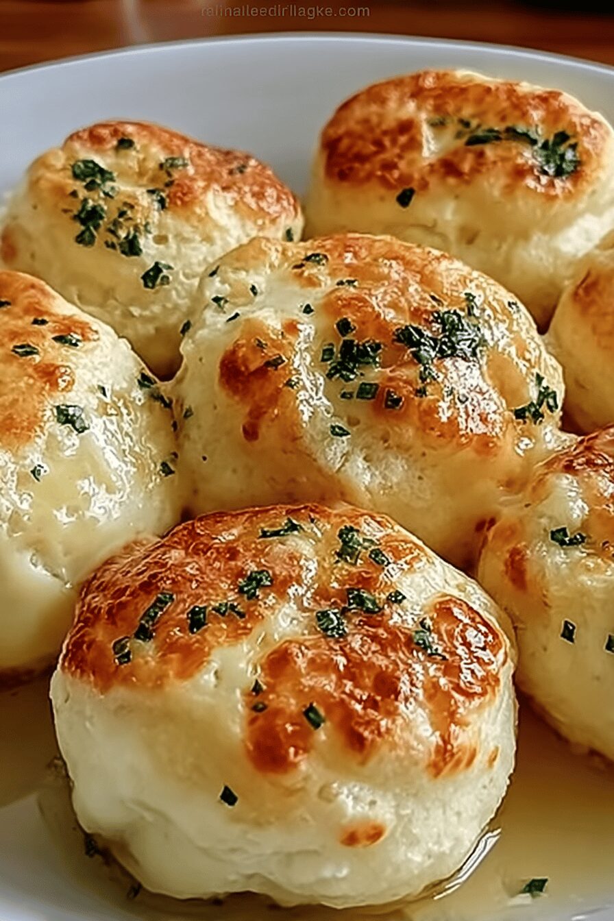 Garlic Butter Cheese Bombs