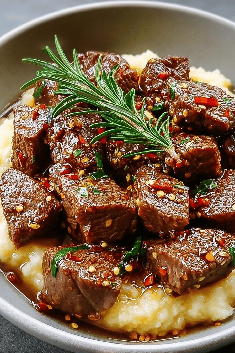 Garlic Butter Steak Bites