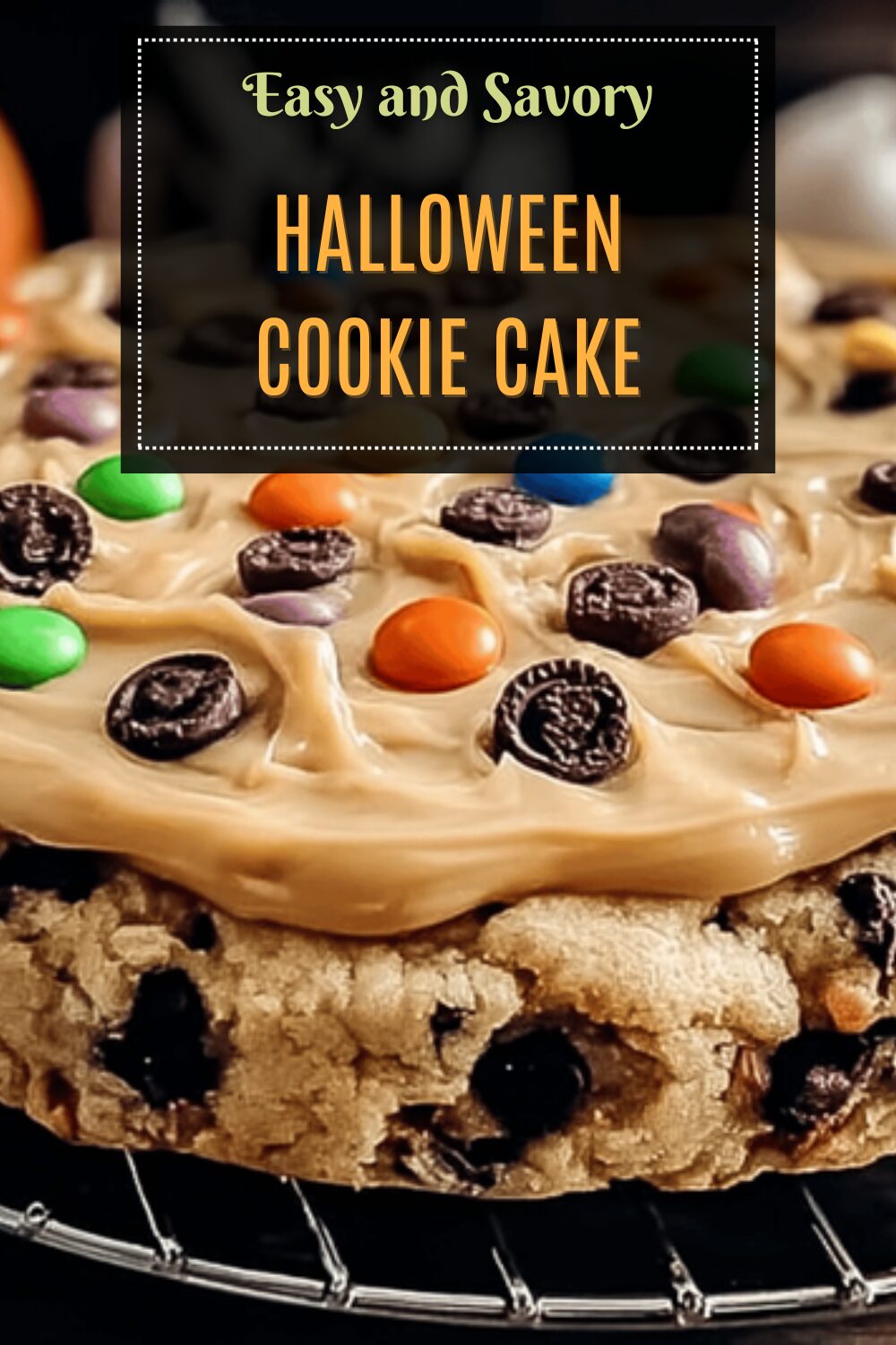 Halloween Cookie Cake