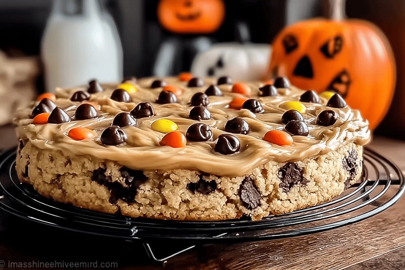 Halloween Cookie Cake