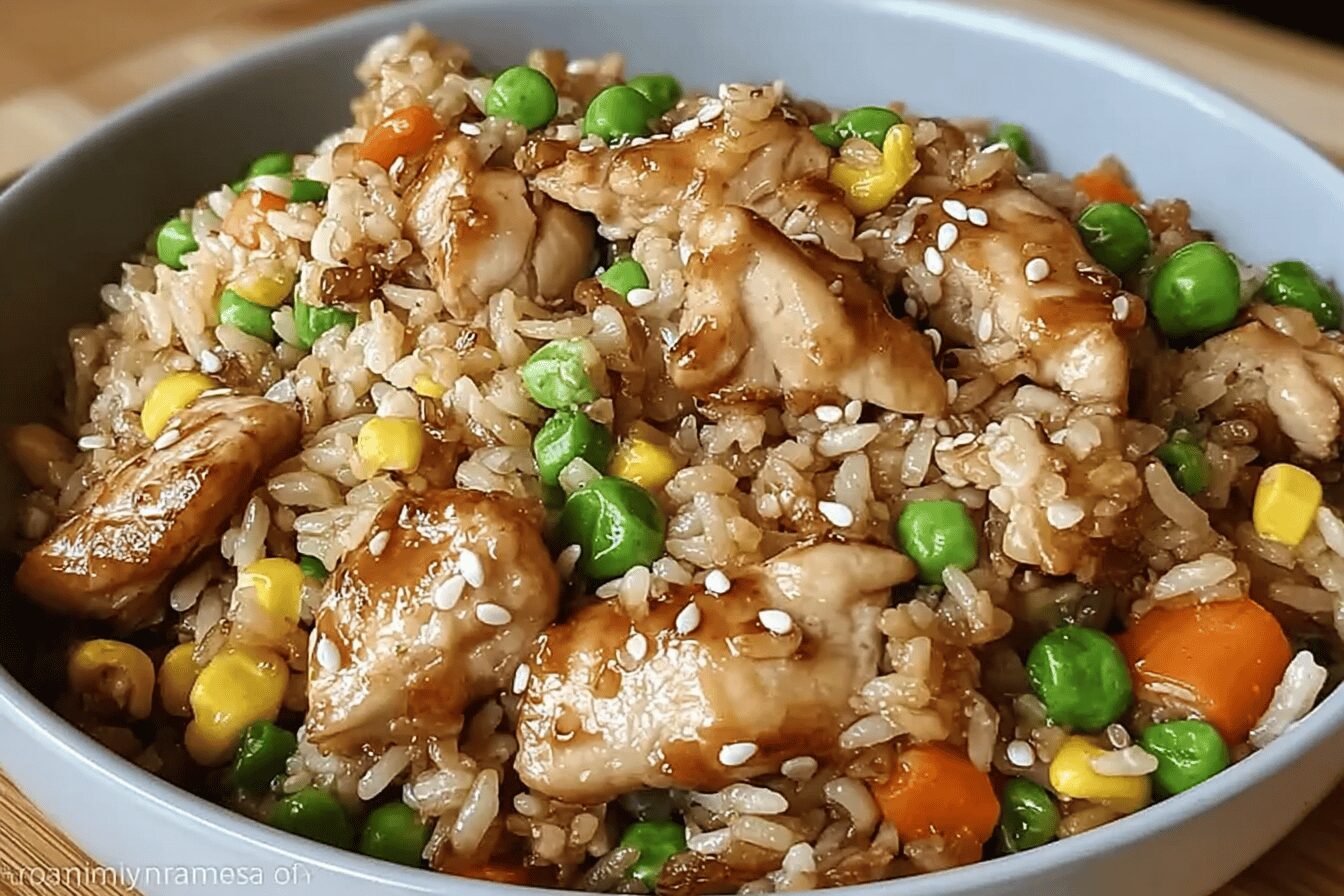 Hibachi Chicken Fried Rice