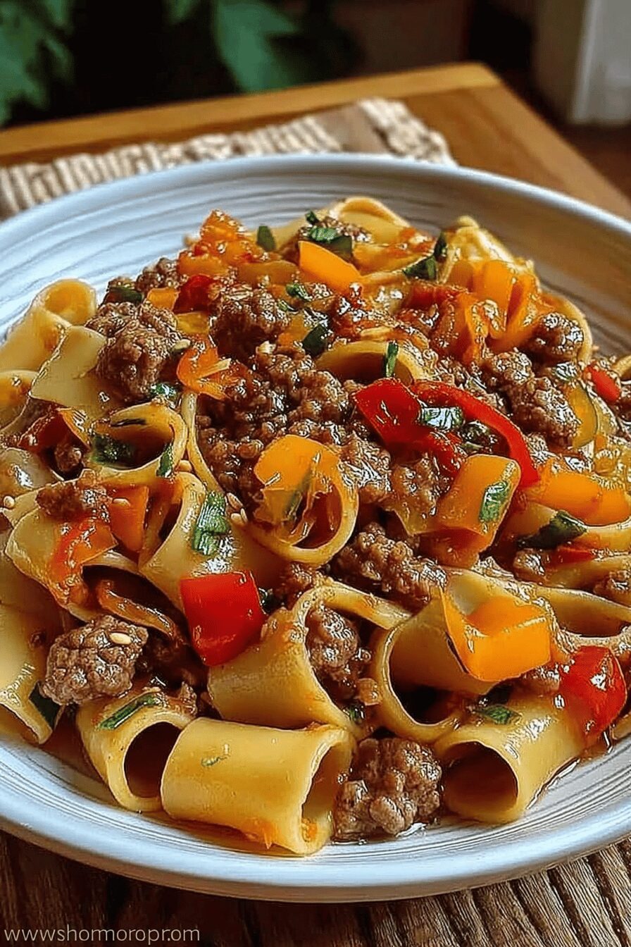 Italian Drunken Noodles