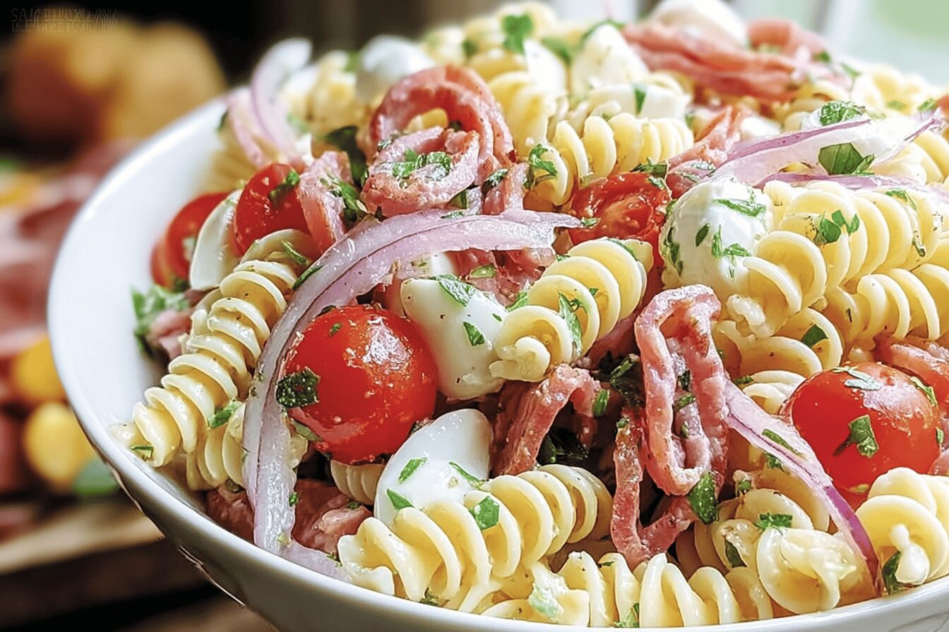 Italian Grinder Pasta Salad