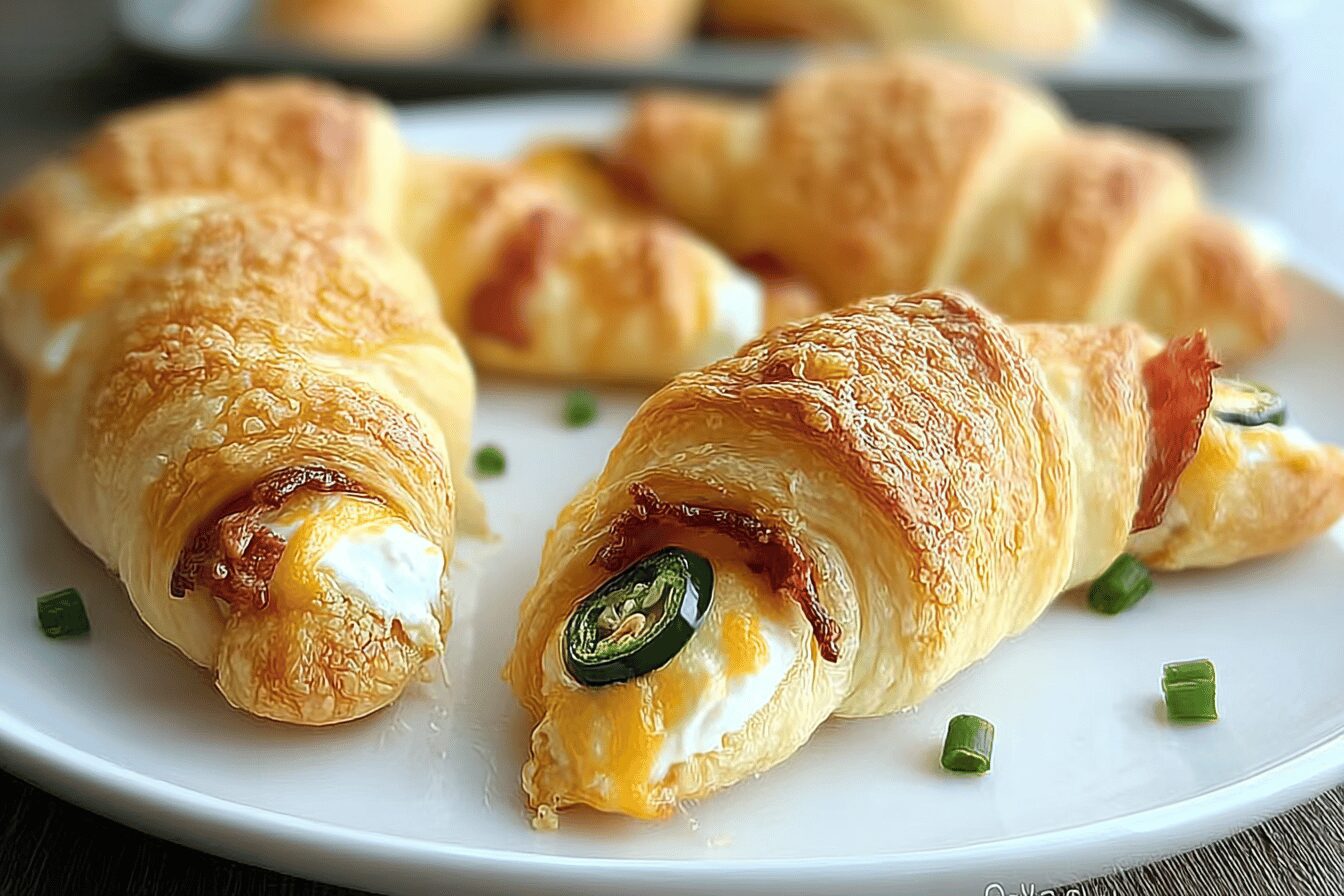 Jalapeno Popper Crescent Rolls