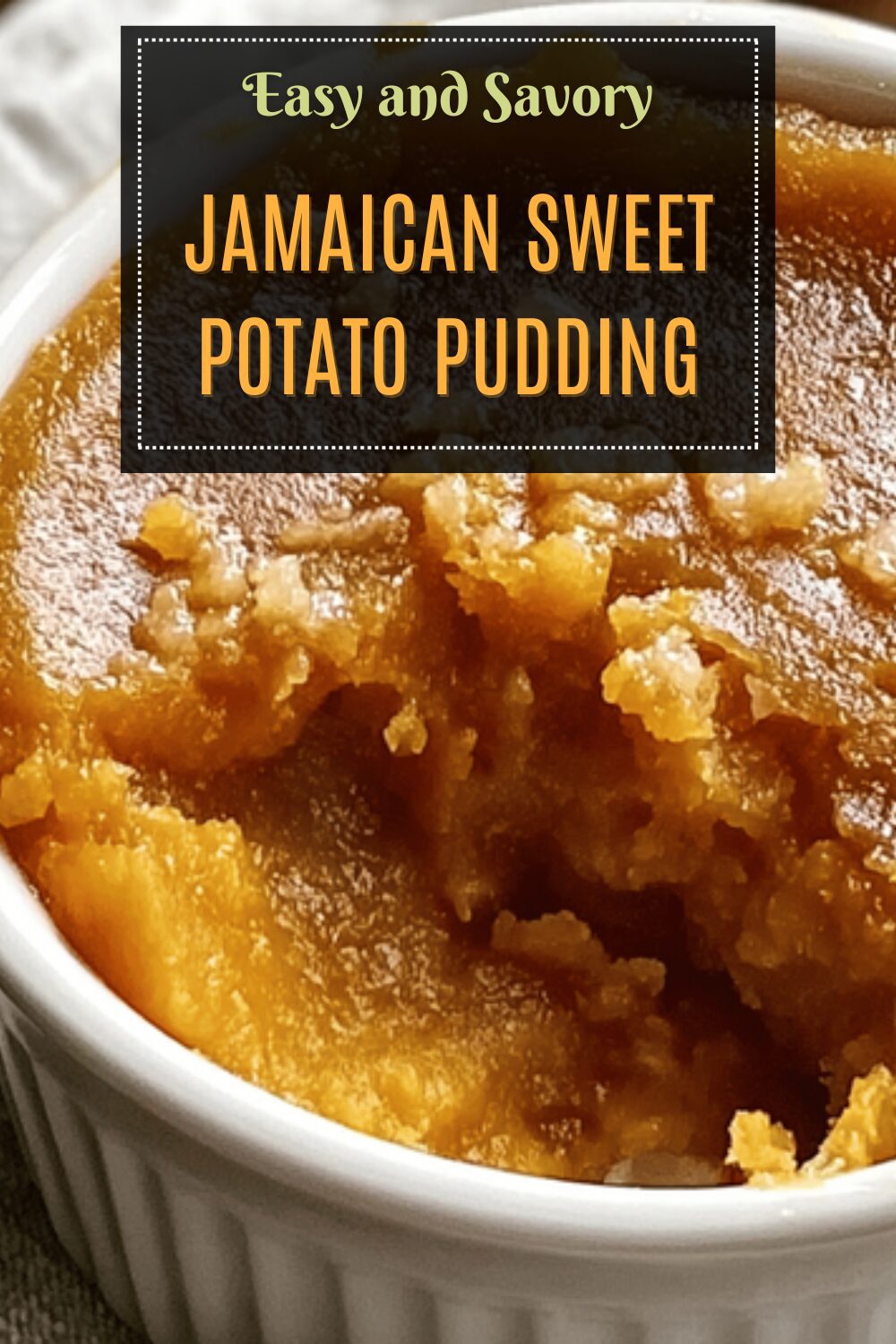 Jamaican Sweet Potato Pudding