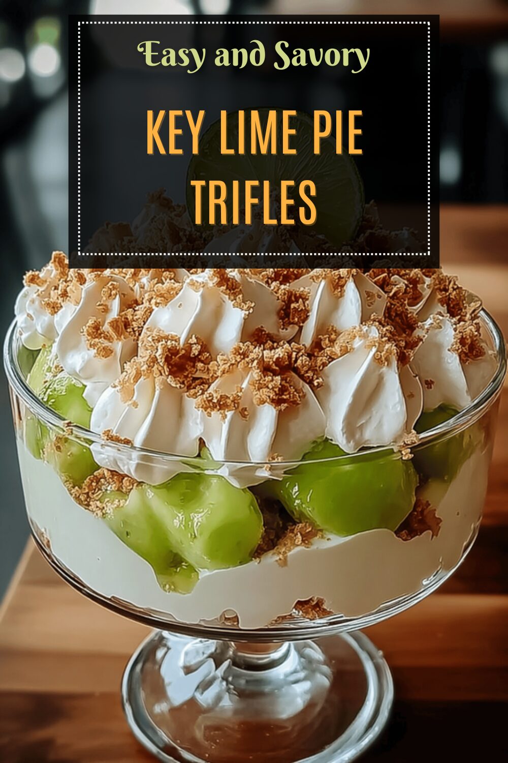 Key Lime Pie Trifles