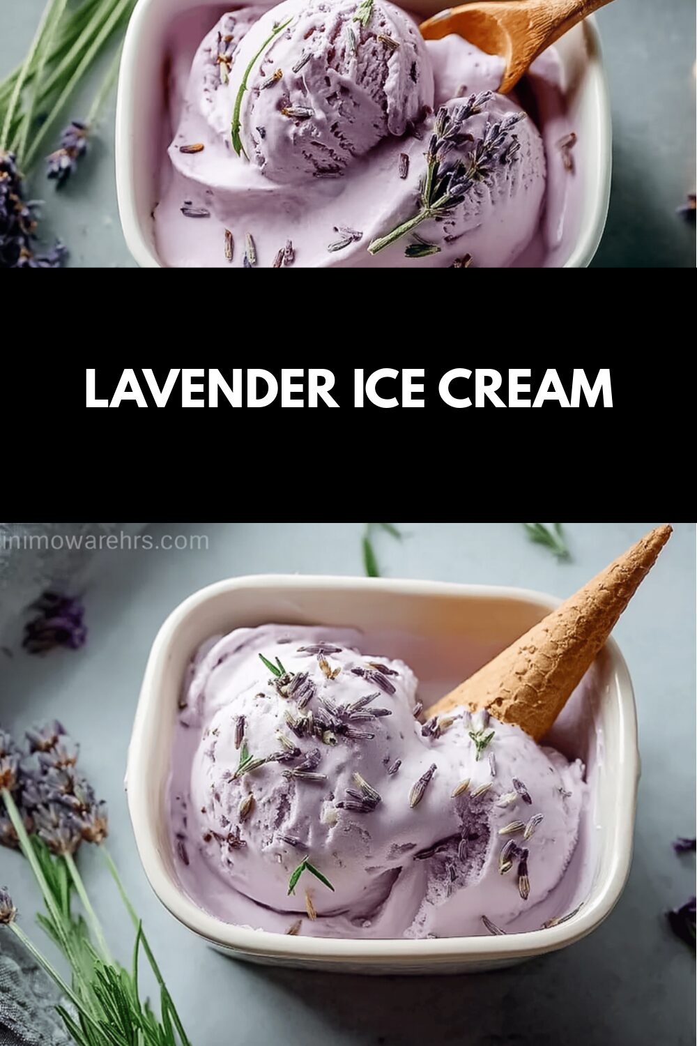 Lavender Ice Cream