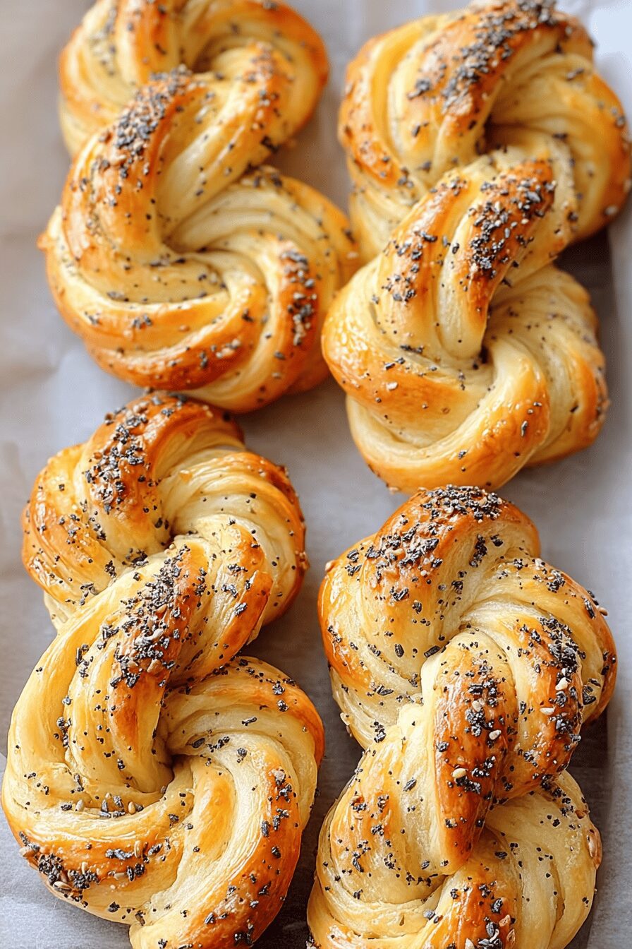Lemon Cardamom Poppy Twists