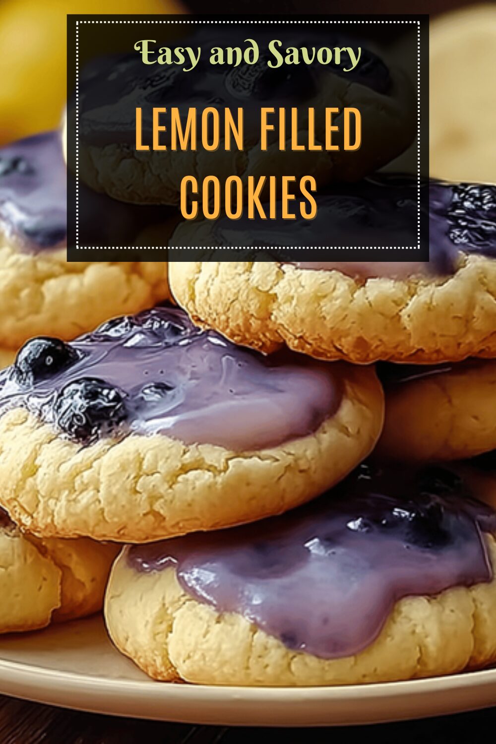 Lemon Filled Cookies