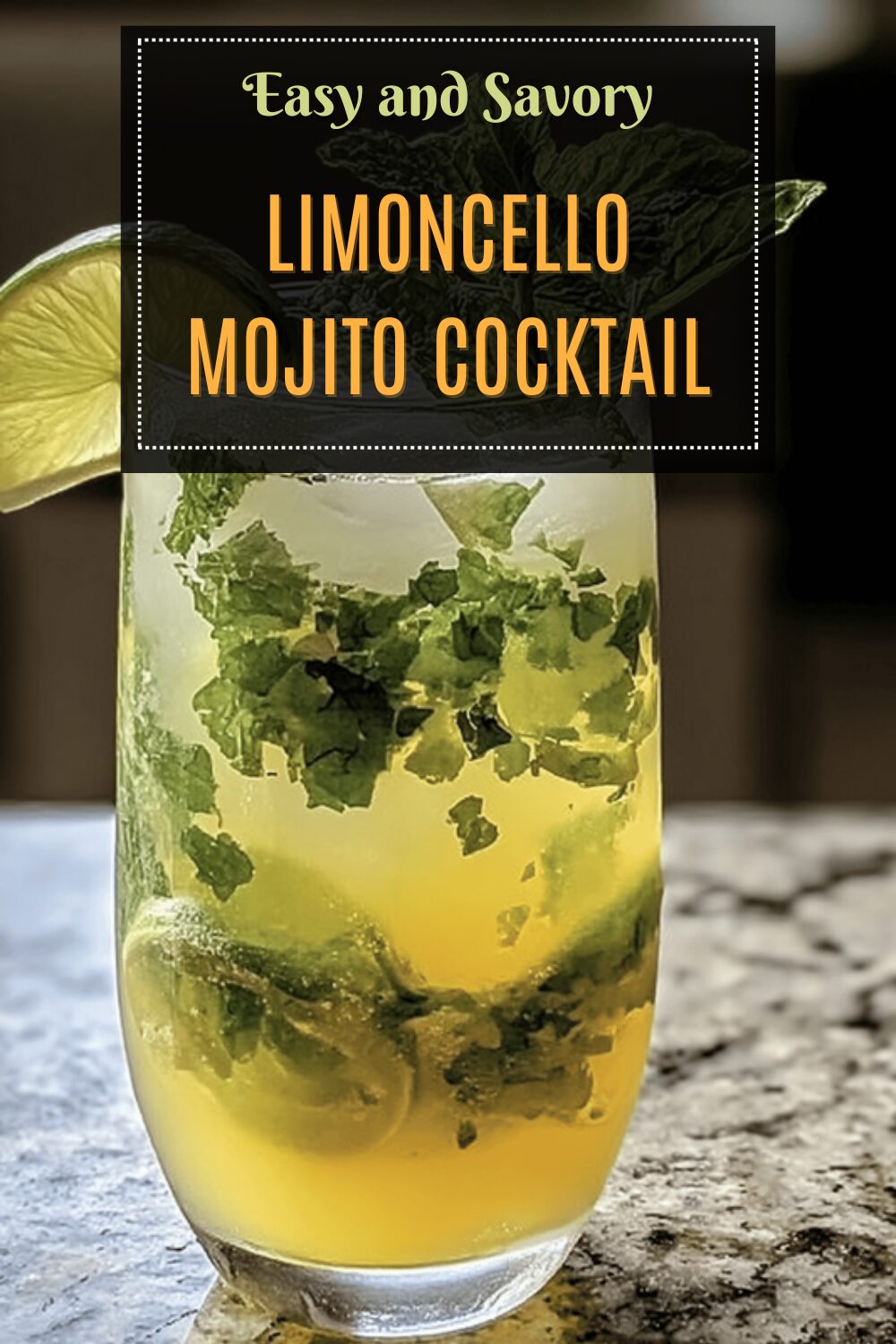 Limoncello Mojito Cocktail