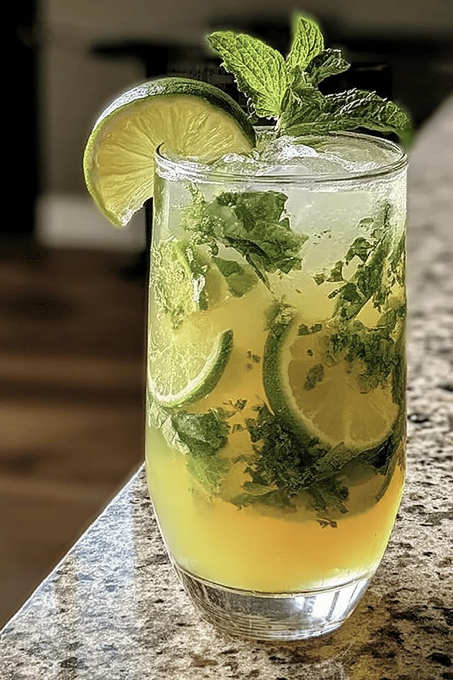 Limoncello Mojito Cocktail