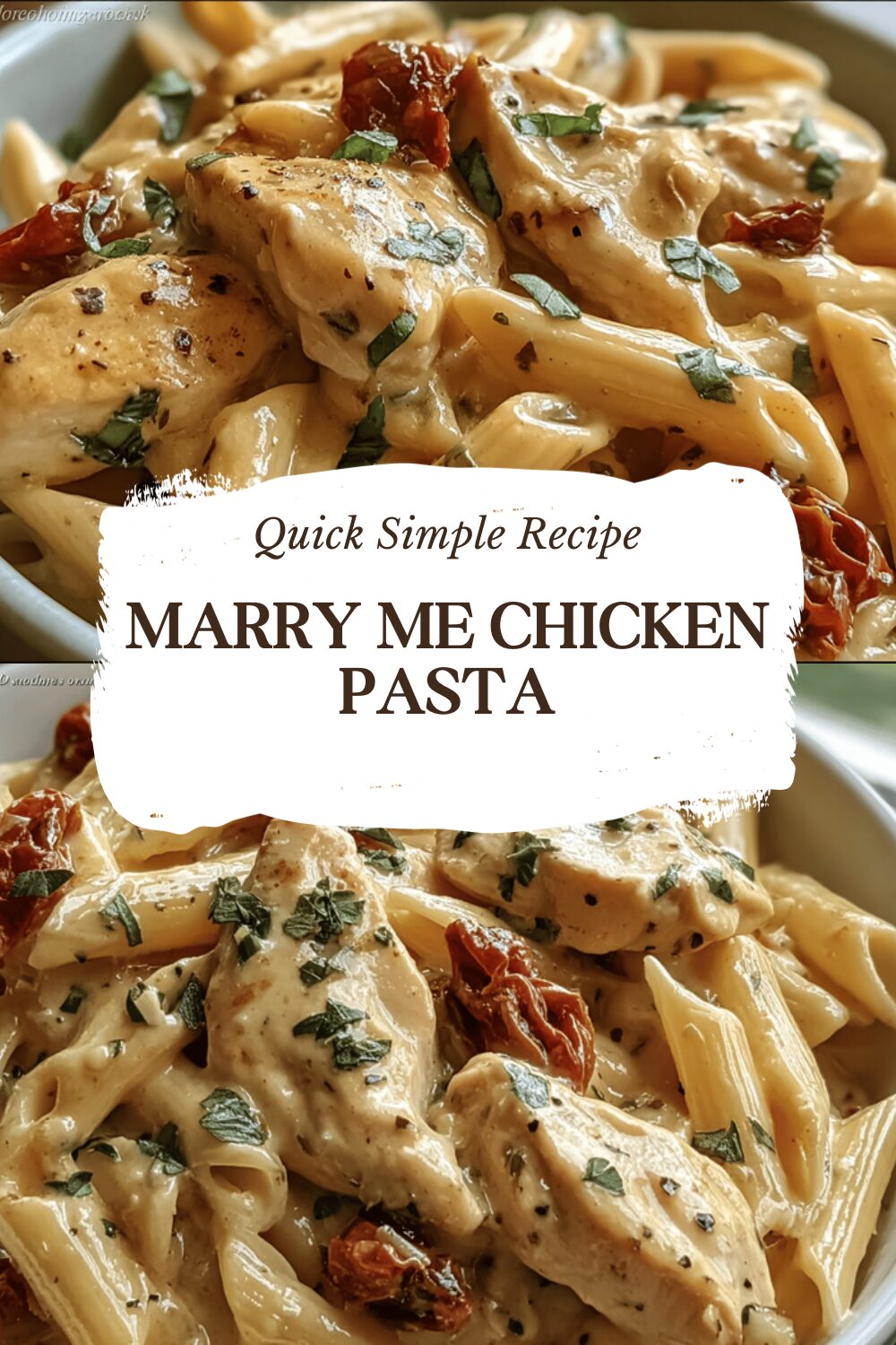 Marry Me Chicken Pasta