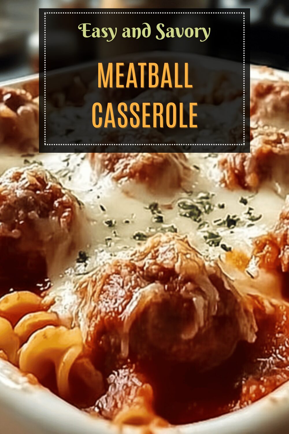 Meatball Casserole